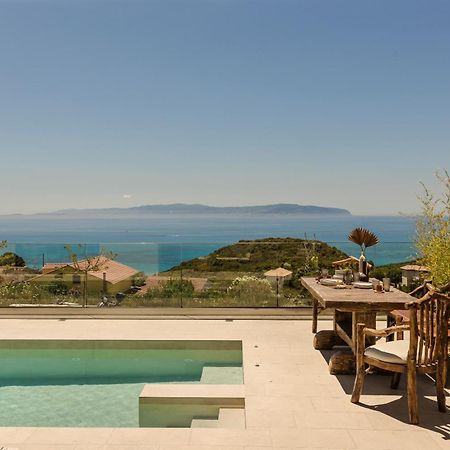 Hilaritas Luxury Suites Sea View, Private Pool & Jacuzzi Paradise Ratzaklíon Eksteriør bilde