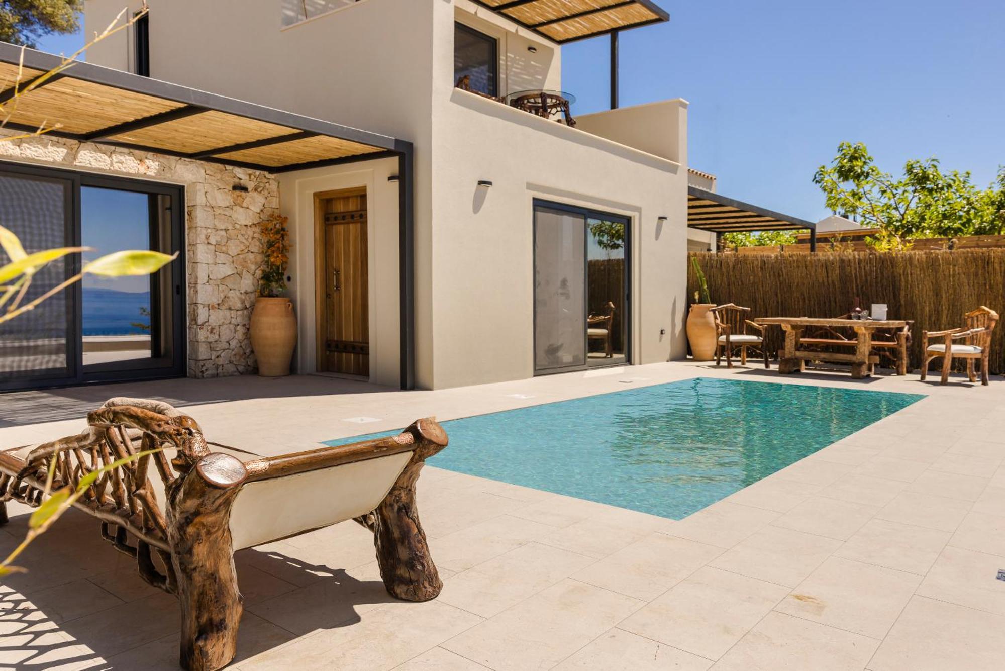 Hilaritas Luxury Suites Sea View, Private Pool & Jacuzzi Paradise Ratzaklíon Eksteriør bilde