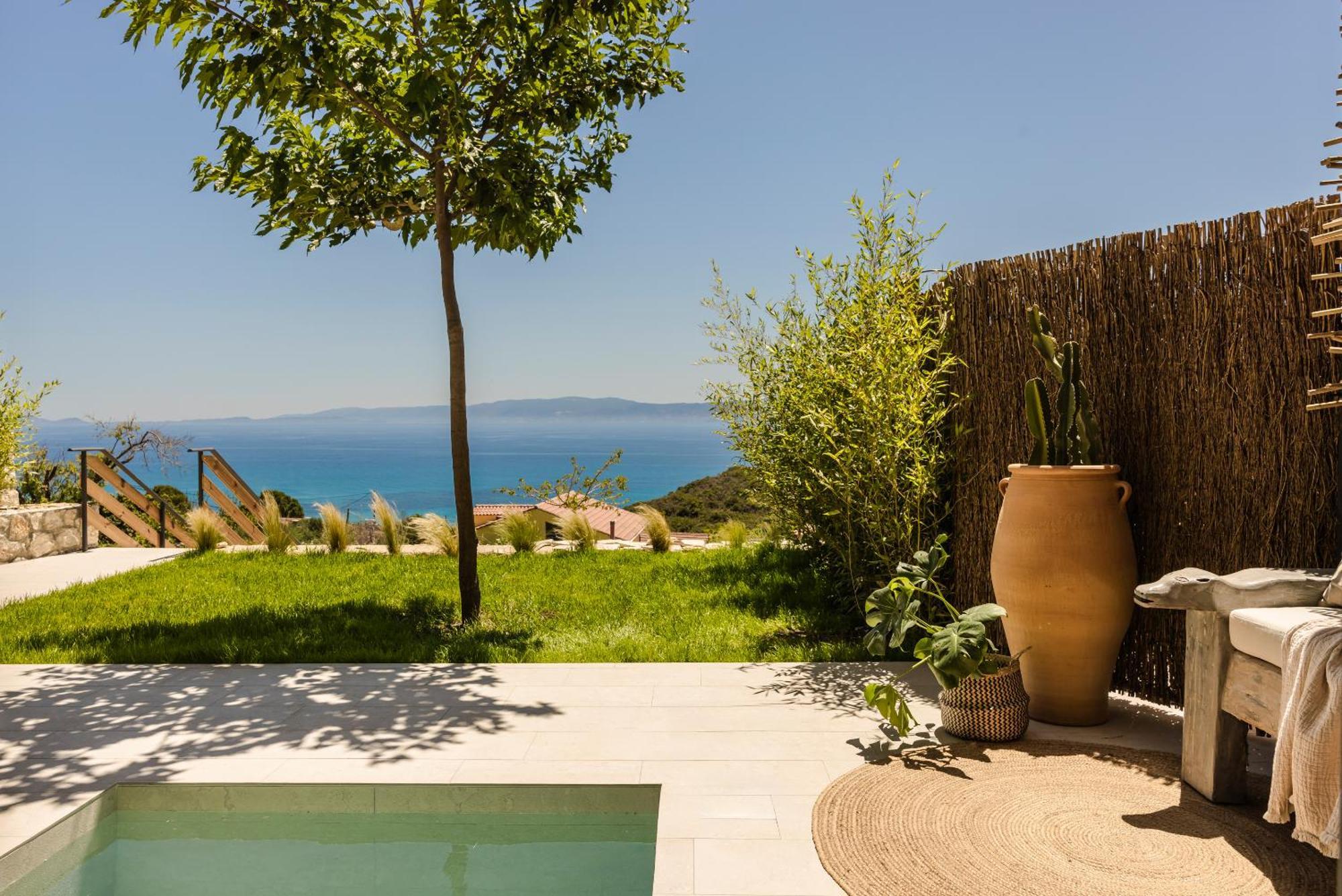 Hilaritas Luxury Suites Sea View, Private Pool & Jacuzzi Paradise Ratzaklíon Eksteriør bilde