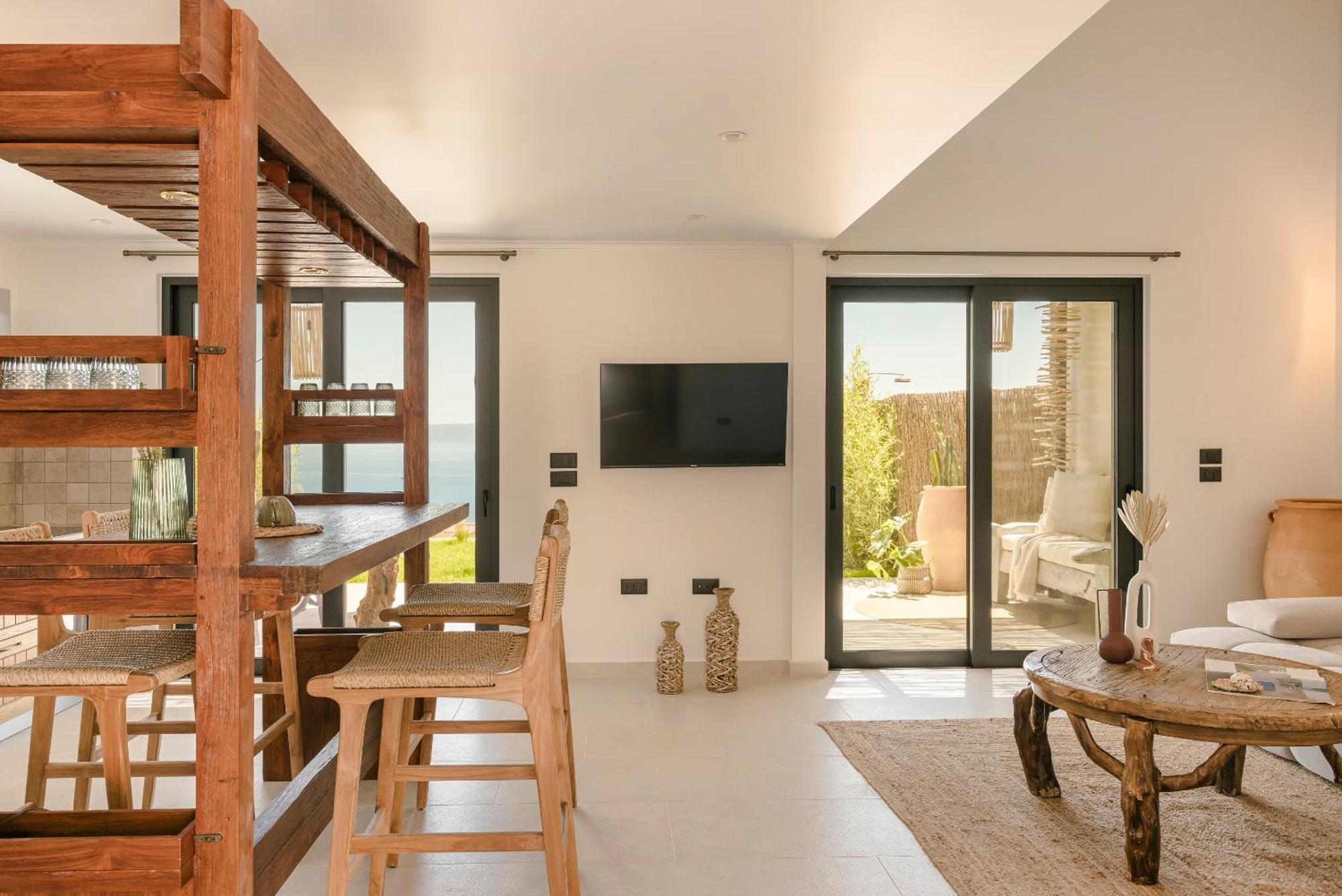 Hilaritas Luxury Suites Sea View, Private Pool & Jacuzzi Paradise Ratzaklíon Eksteriør bilde