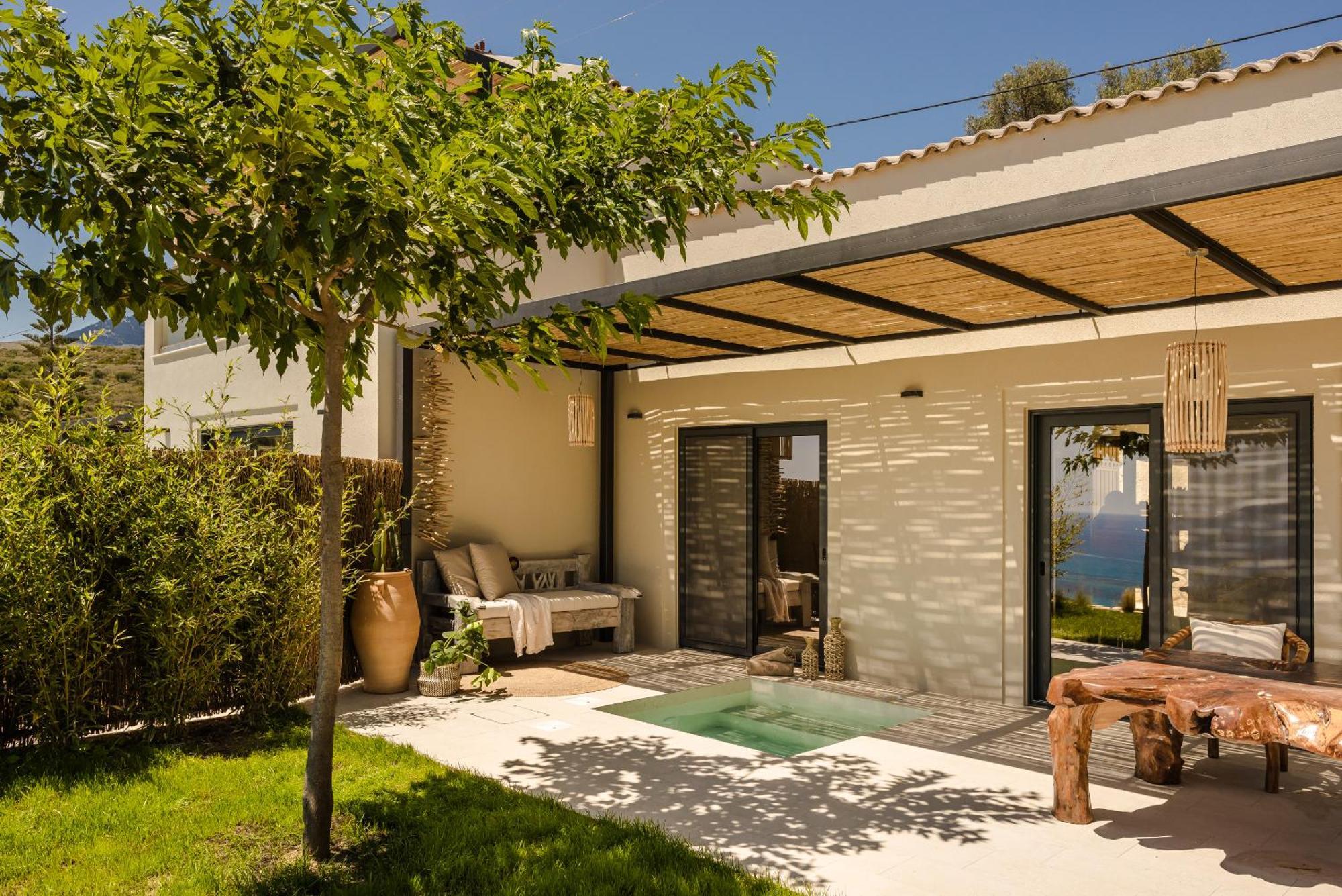 Hilaritas Luxury Suites Sea View, Private Pool & Jacuzzi Paradise Ratzaklíon Eksteriør bilde